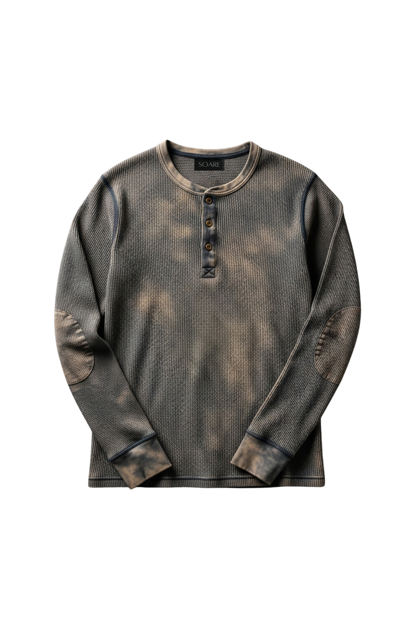 GRIME DYED HENLEY