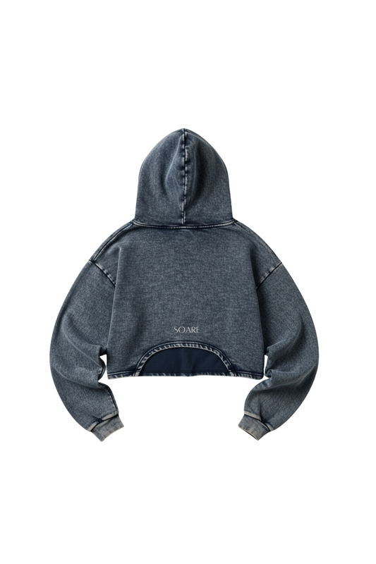 AFTERMATH CROP HOODIE